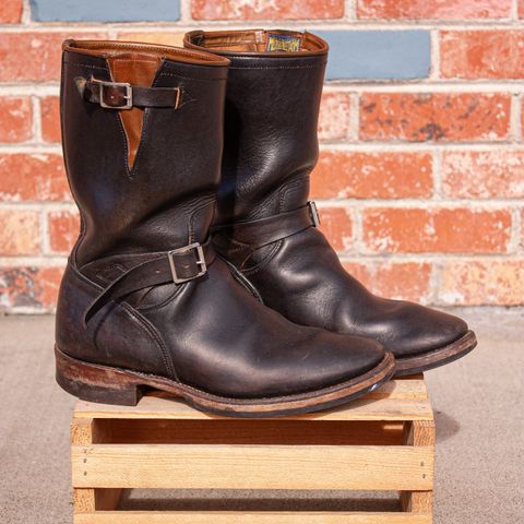 Mister Freedom Road Champ in Black Veg-Tanned Cowhide