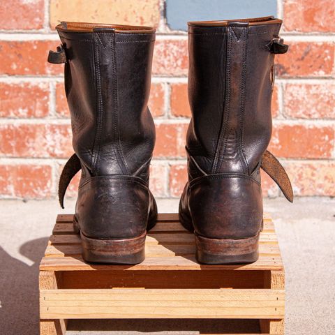 Mister Freedom Road Champ in Black Veg-Tanned Cowhide