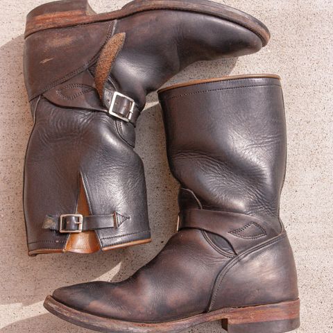 Mister Freedom Road Champ in Black Veg-Tanned Cowhide