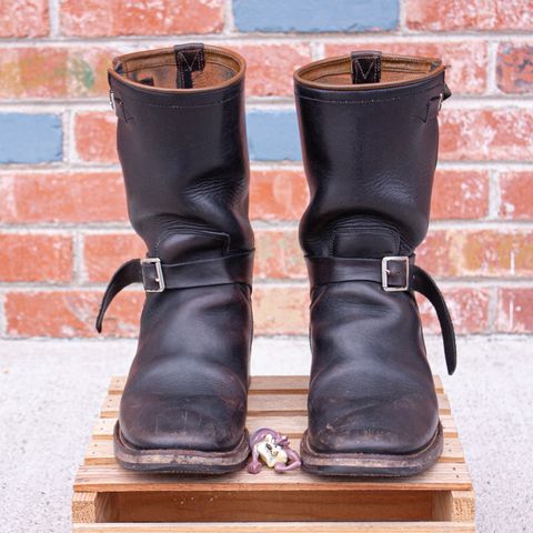 Mister Freedom Road Champ in Black Veg-Tanned Cowhide