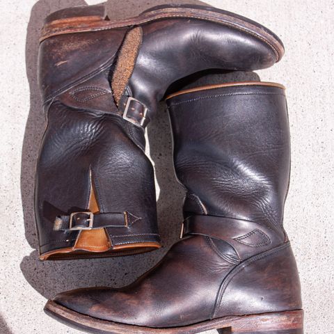 Mister Freedom Road Champ in Black Veg-Tanned Cowhide