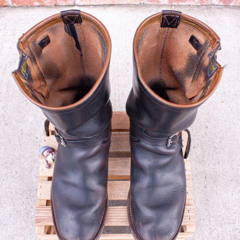 Mister Freedom Road Champ in Black Veg-Tanned Cowhide