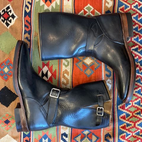 Mister Freedom Road Champ in Black Veg-Tanned Cowhide