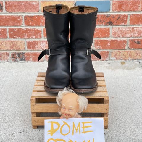 Mister Freedom Road Champ in Black Veg-Tanned Cowhide