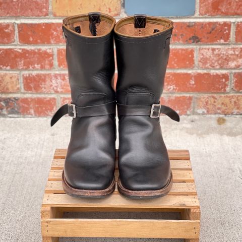 Mister Freedom Road Champ in Black Veg-Tanned Cowhide