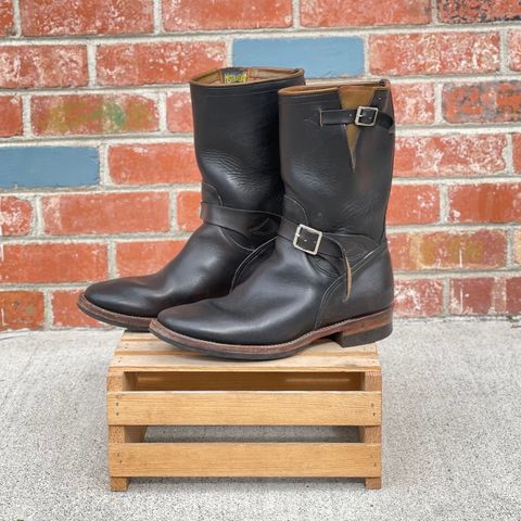 Mister Freedom Road Champ in Black Veg-Tanned Cowhide