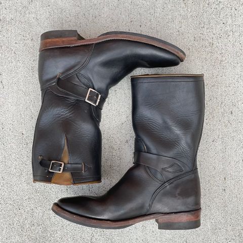 Mister Freedom Road Champ in Black Veg-Tanned Cowhide