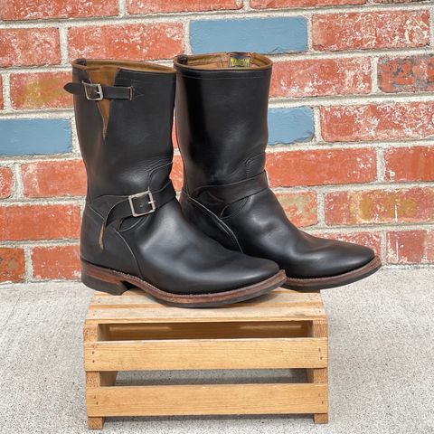 Mister Freedom Road Champ in Black Veg-Tanned Cowhide