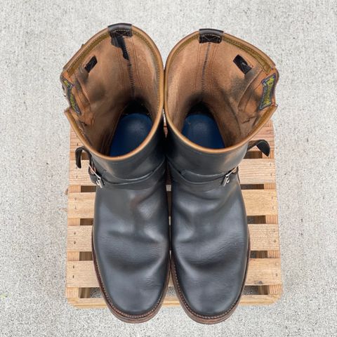 Mister Freedom Road Champ in Black Veg-Tanned Cowhide