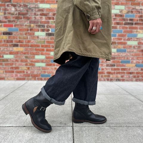Mister Freedom Road Champ in Black Veg-Tanned Cowhide