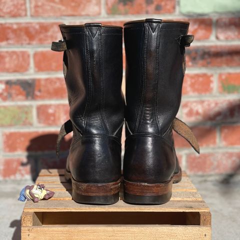 Mister Freedom Road Champ in Black Veg-Tanned Cowhide