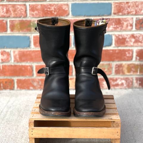 Mister Freedom Road Champ in Black Veg-Tanned Cowhide