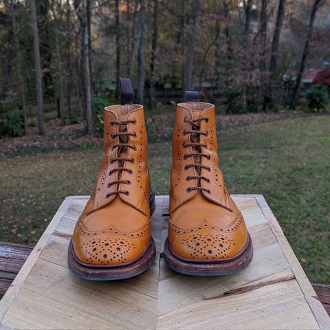 Tricker's Stow Country Boot in Acorn Antique