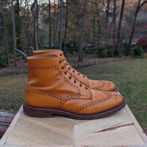 Tricker's Stow Country Boot in Acorn Antique