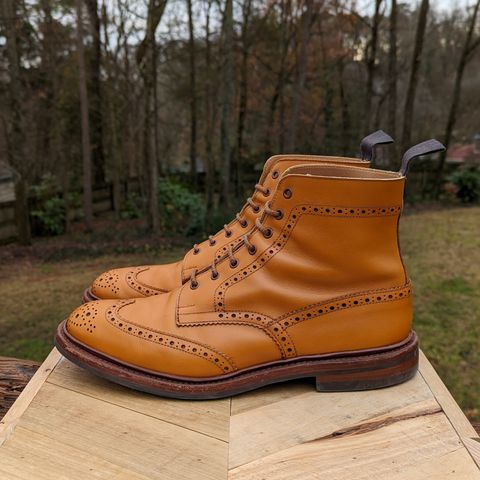 Tricker's Stow Country Boot in Acorn Antique