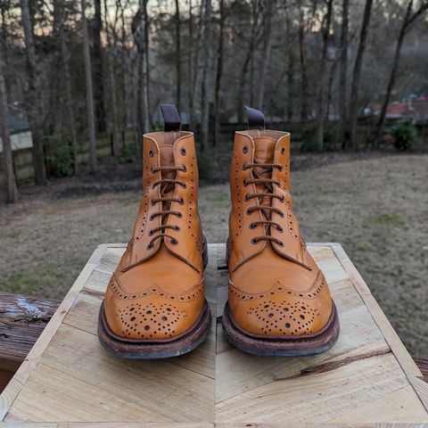 Tricker's Stow Country Boot in Acorn Antique