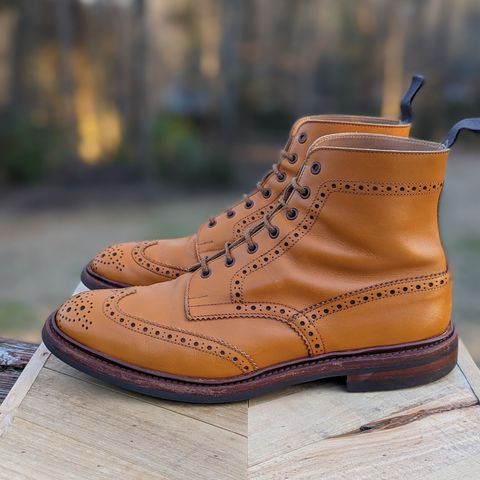 Tricker's Stow Country Boot in Acorn Antique
