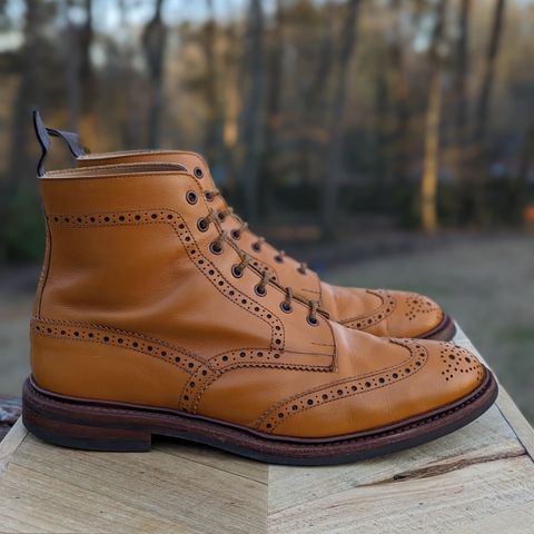 Tricker's Stow Country Boot in Acorn Antique