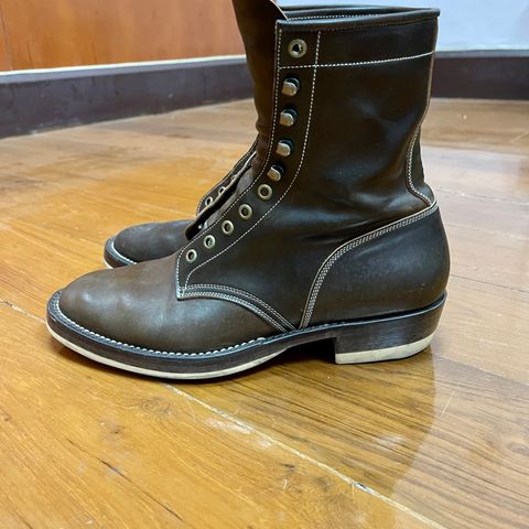 Onderhoud SVC02 Packer Boot in Horween Dark Cognac Shell Cordovan