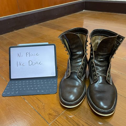 Onderhoud SVC02 Packer Boot in Horween Dark Cognac Shell Cordovan