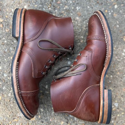 Viberg Boondocker BCT in Horween Pigment Brown Workshoe Butt
