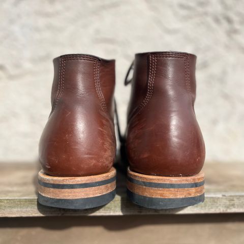 Viberg Boondocker BCT in Horween Pigment Brown Workshoe Butt