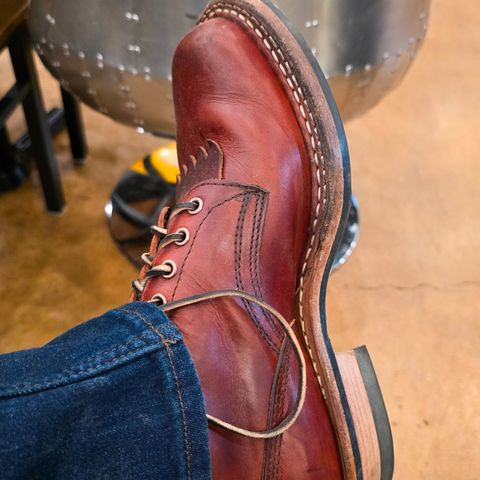 White's Bounty Hunter in Wickett & Craig Tan Oiled Latigo