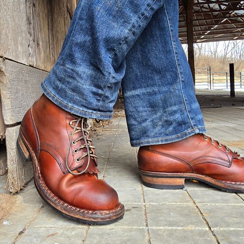 White's Bounty Hunter in Wickett & Craig Tan Oiled Latigo