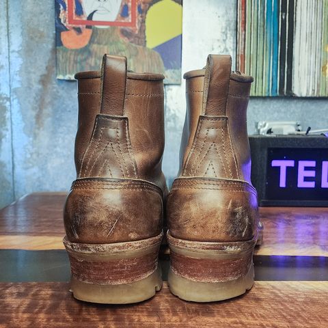 Nicks Urban Logger in Horween Natural Chromexcel