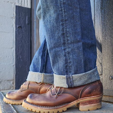 Nicks Urban Logger in Horween Natural Chromexcel