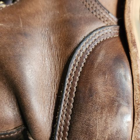 Nicks Urban Logger in Horween Natural Chromexcel