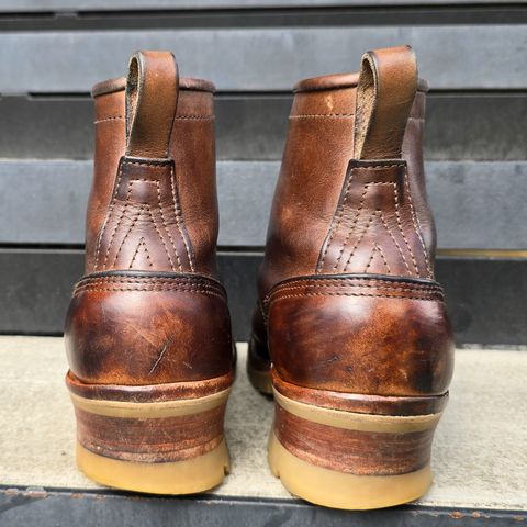 Nicks Urban Logger in Horween Natural Chromexcel
