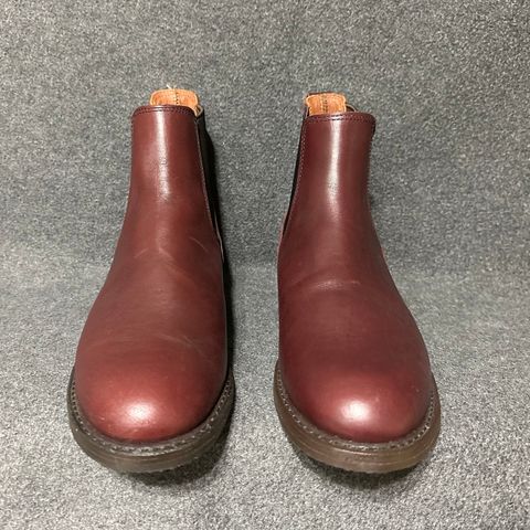Red Wing Congress Chelsea Boots in S.B. Foot Black Cherry Featherstone