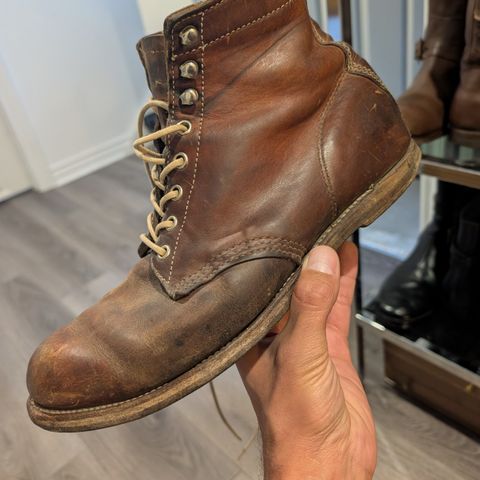 Chippewa Unknown Model in Horween Natural Dublin