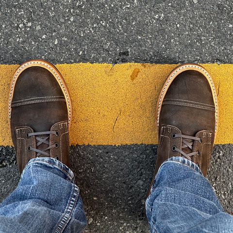 View photo of Truman Service Boot in C.F. Stead Stone Rambler