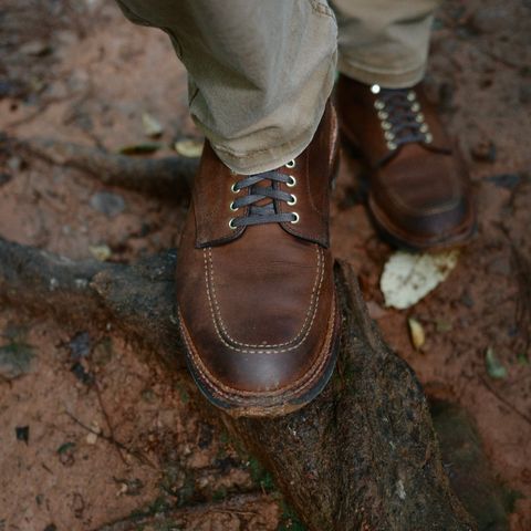 Search result thumbnail of Alden Indy Boot in Horween Tobacco Smooth Chamois