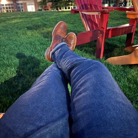 Mark Albert Countrty Boot in C.F. Stead Caramel Classic Kudu