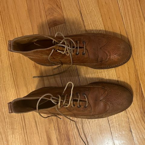 Mark Albert Countrty Boot in C.F. Stead Caramel Classic Kudu