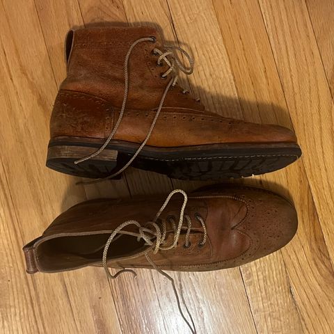 Mark Albert Countrty Boot in C.F. Stead Caramel Classic Kudu