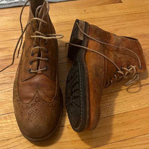 Mark Albert Countrty Boot in C.F. Stead Caramel Classic Kudu