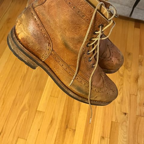 Mark Albert Countrty Boot in C.F. Stead Caramel Classic Kudu