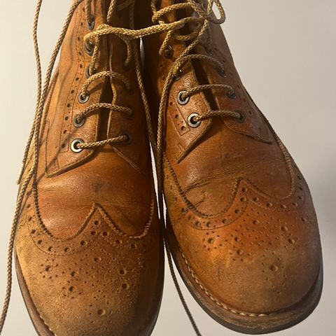 Mark Albert Countrty Boot in C.F. Stead Caramel Classic Kudu
