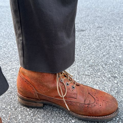 Mark Albert Countrty Boot in C.F. Stead Caramel Classic Kudu