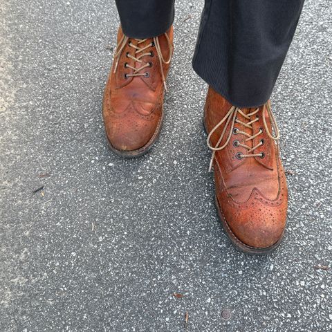 Mark Albert Countrty Boot in C.F. Stead Caramel Classic Kudu