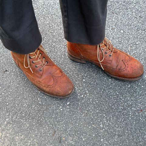 Mark Albert Countrty Boot in C.F. Stead Caramel Classic Kudu