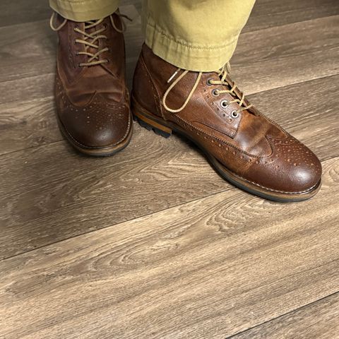 Mark Albert Countrty Boot in C.F. Stead Caramel Kudu Classic