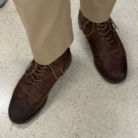 Mark Albert Countrty Boot in C.F. Stead Caramel Kudu Classic