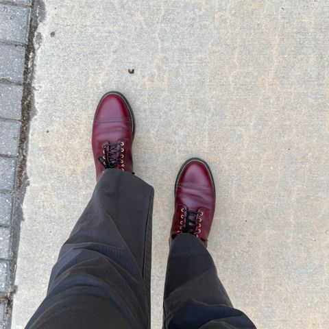 Grant Stone Garrison Boot in Horween Color 8 Chromexcel