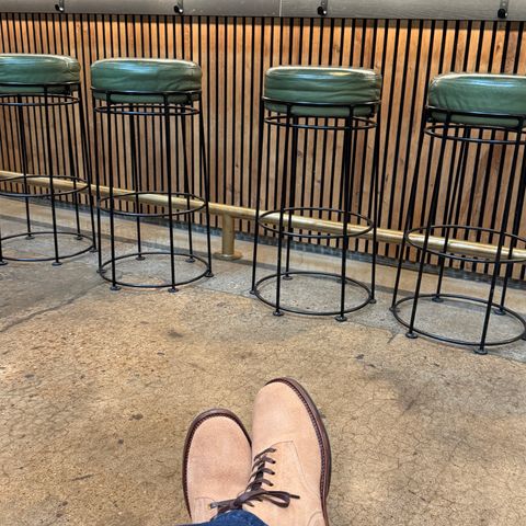 Sagara Boondockers in Conceria Cloe Superlux Reverse Horsebutt