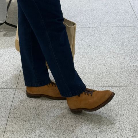 Sagara Boondockers in Conceria Cloe Superlux Reverse Horsebutt